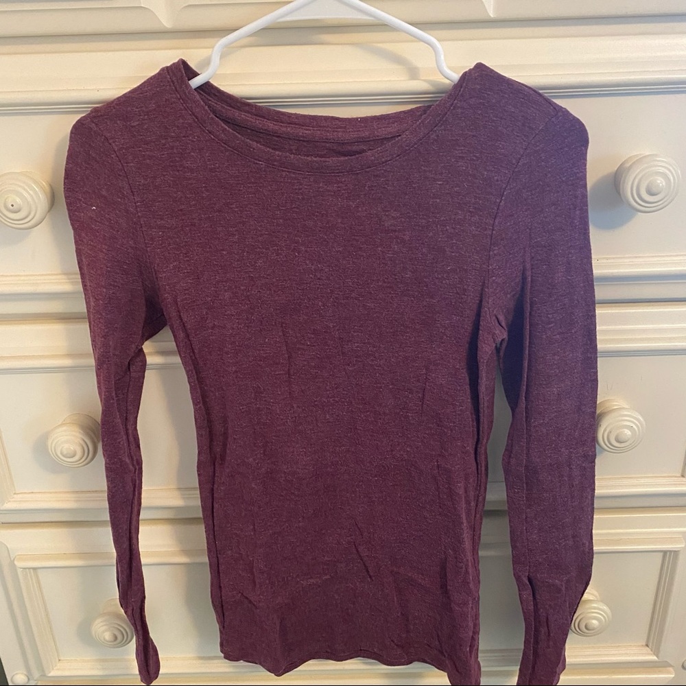 Red/Maroon Long Sleeve Shirt